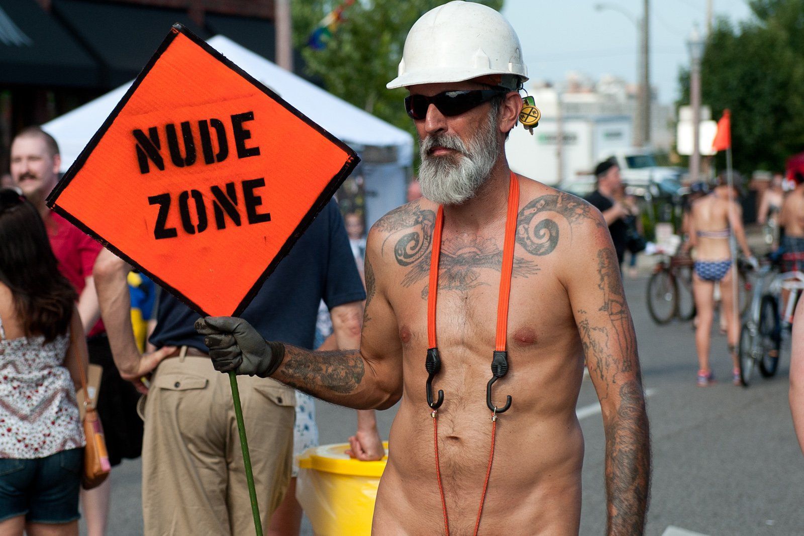 2015 World Naked Bike Ride in St. Louis